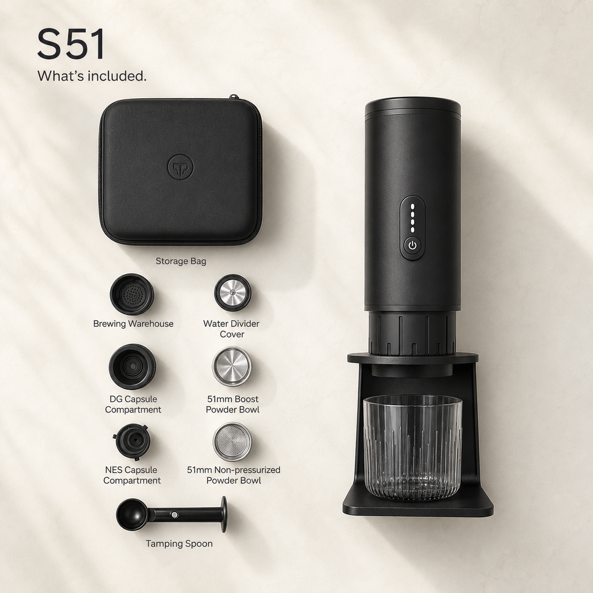 STARSEEKER S51 Portable Automatic Espresso Machine